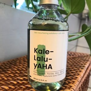 Kale-lalu-yAHA exfoliating toner by Krave Beauty